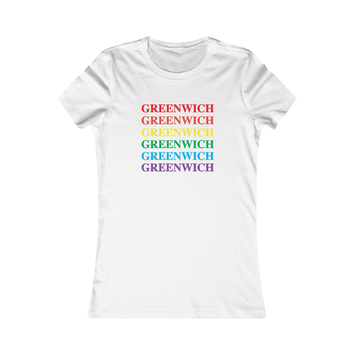 greenwich ct / connecticut womens tee shirt 