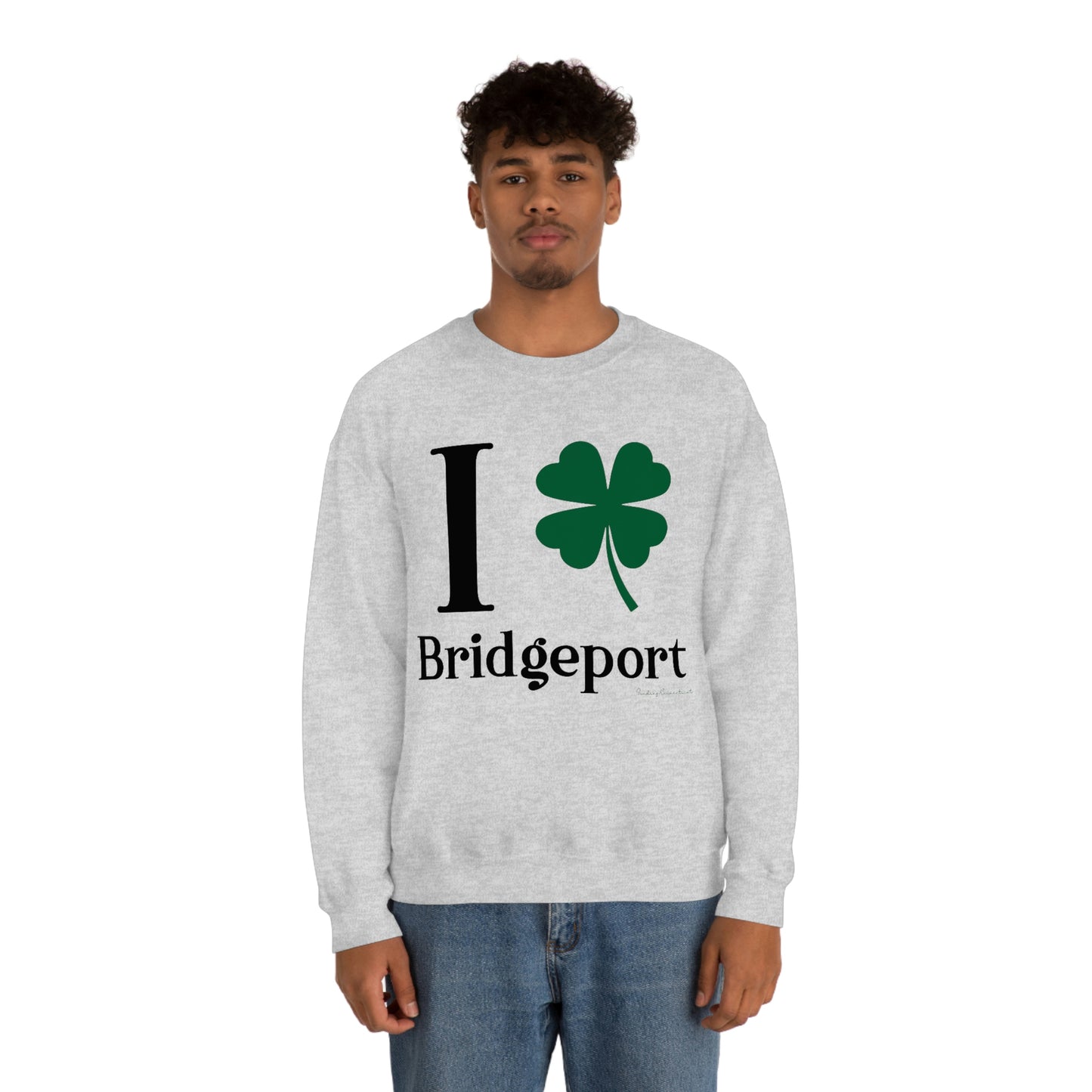 I Clover Bridgeport Unisex Heavy Blend™ Crewneck Sweatshirt