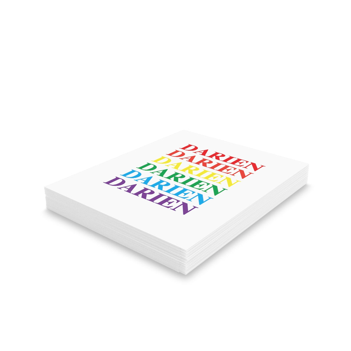 Darien Pride Greeting Cards (8, 16, and 24 pcs)