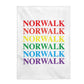 Do you have Norwalk Pride? Norwalk, Connecticut apparel and gifts including mugs including LGBTQ inspired blankets and home gifts