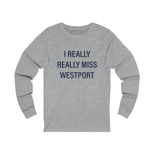 westport ct // conncticut long sleeve tee shirt