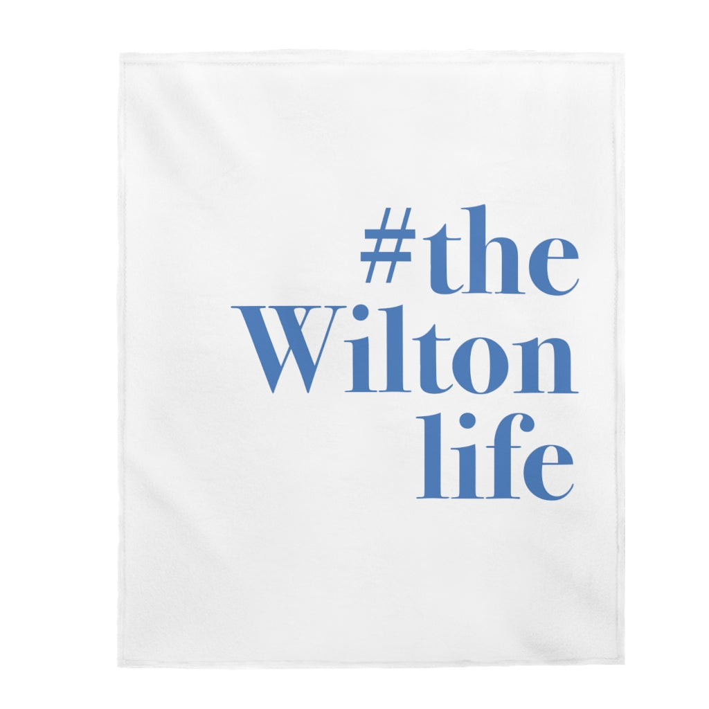 #thewiltonlife Velveteen Plush Blanket