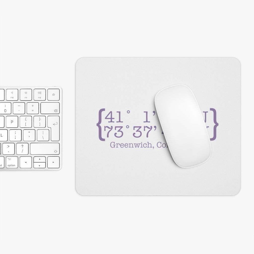 Greenwich Coordinates Mousepad