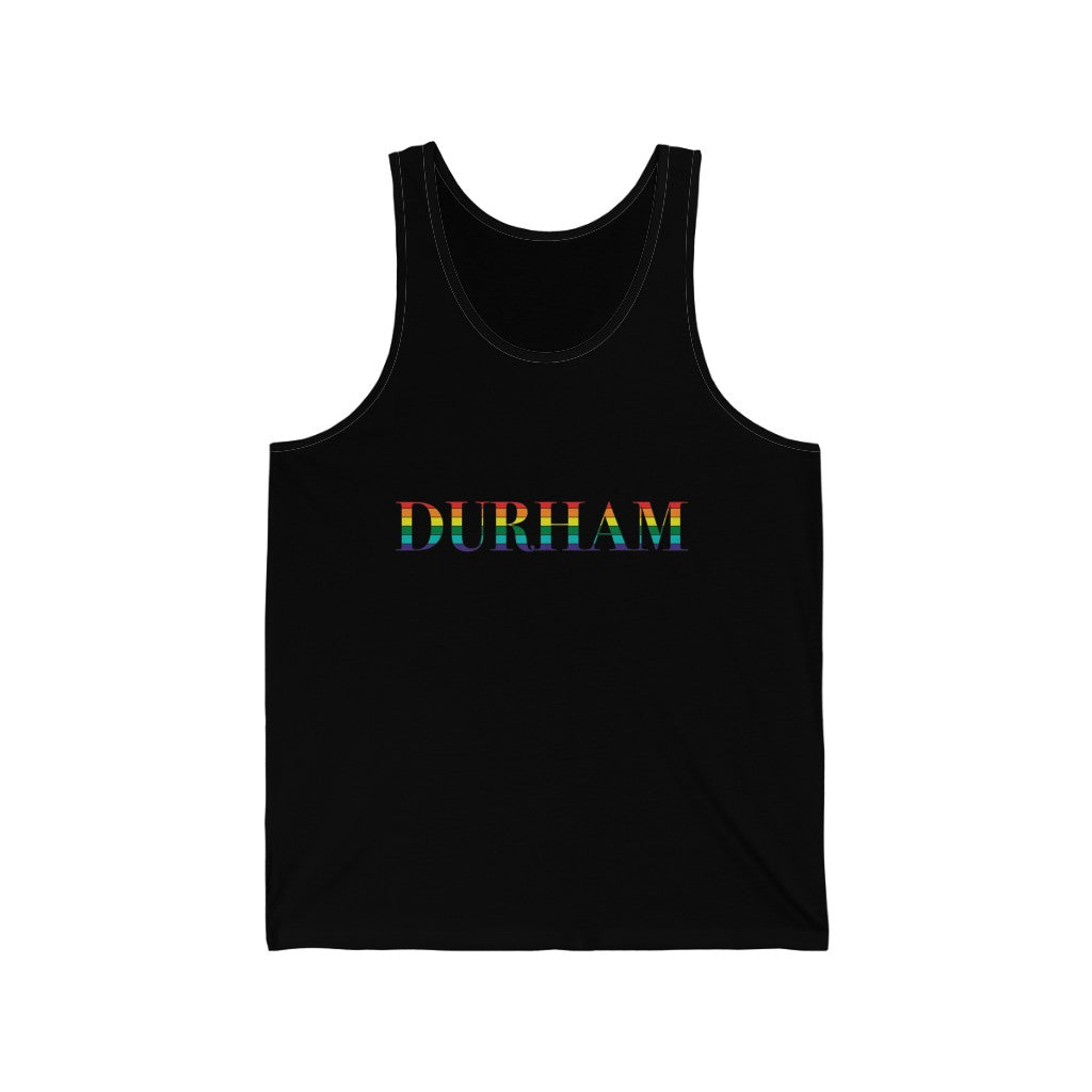 Durham Rainbow Unisex Jersey Tank