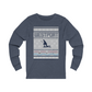 Westport Ugly Holiday Blue / White  Unisex Jersey Long Sleeve Tee
