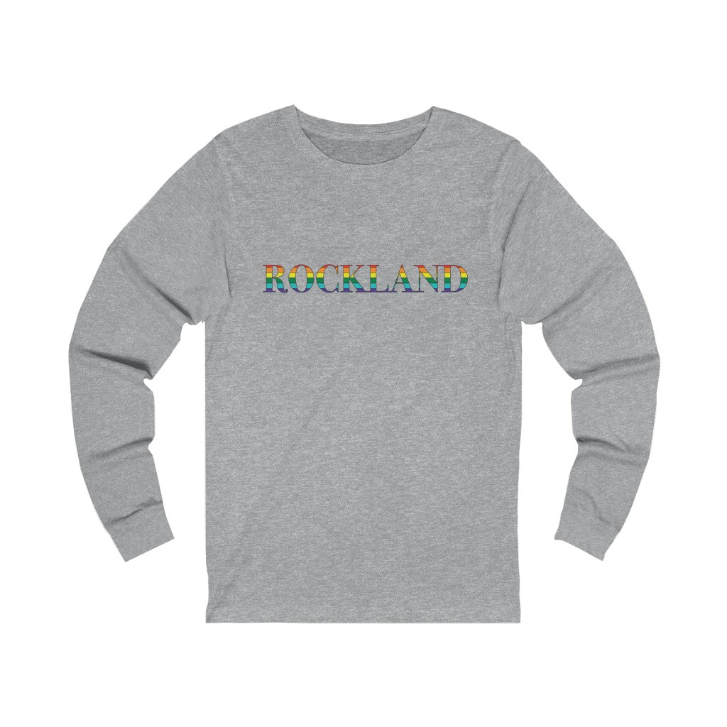 Rockland Rainbow  Unisex Jersey Long Sleeve Tee