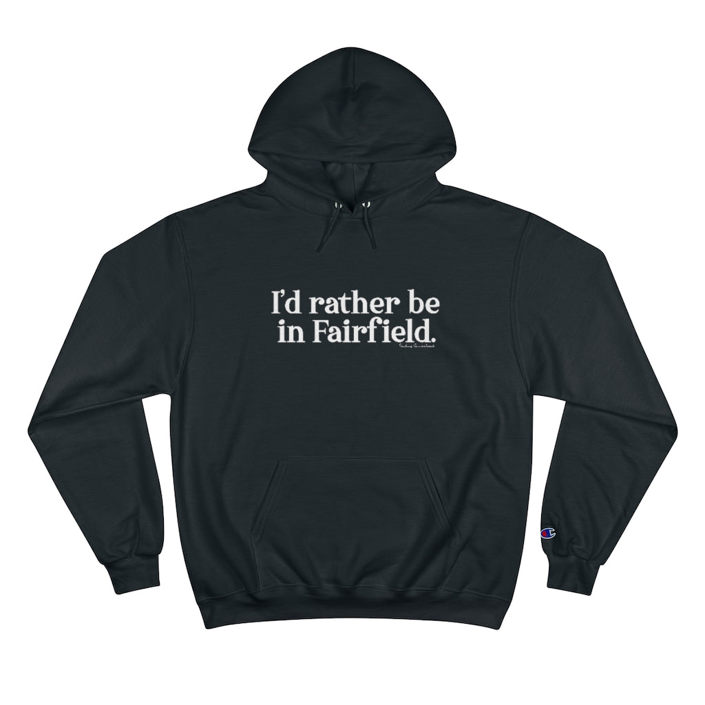 I'd rather be in Fairfield travel mug, hoodies, sweatshirts, shirts, home gifts and apparel. Unless noted proceeds go to help grow Finding Fairfield and Finding Connecticut's brand. Free shipping on all products. 