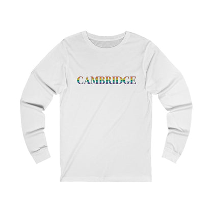 Cambridge Rainbow Unisex Jersey Long Sleeve Tee