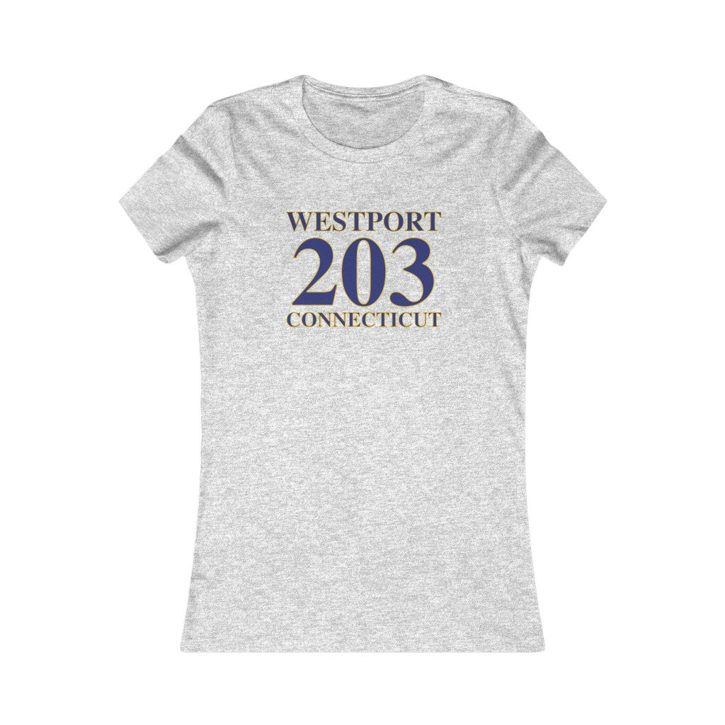 Westport 203  Connecticut Women's Favorite Tee