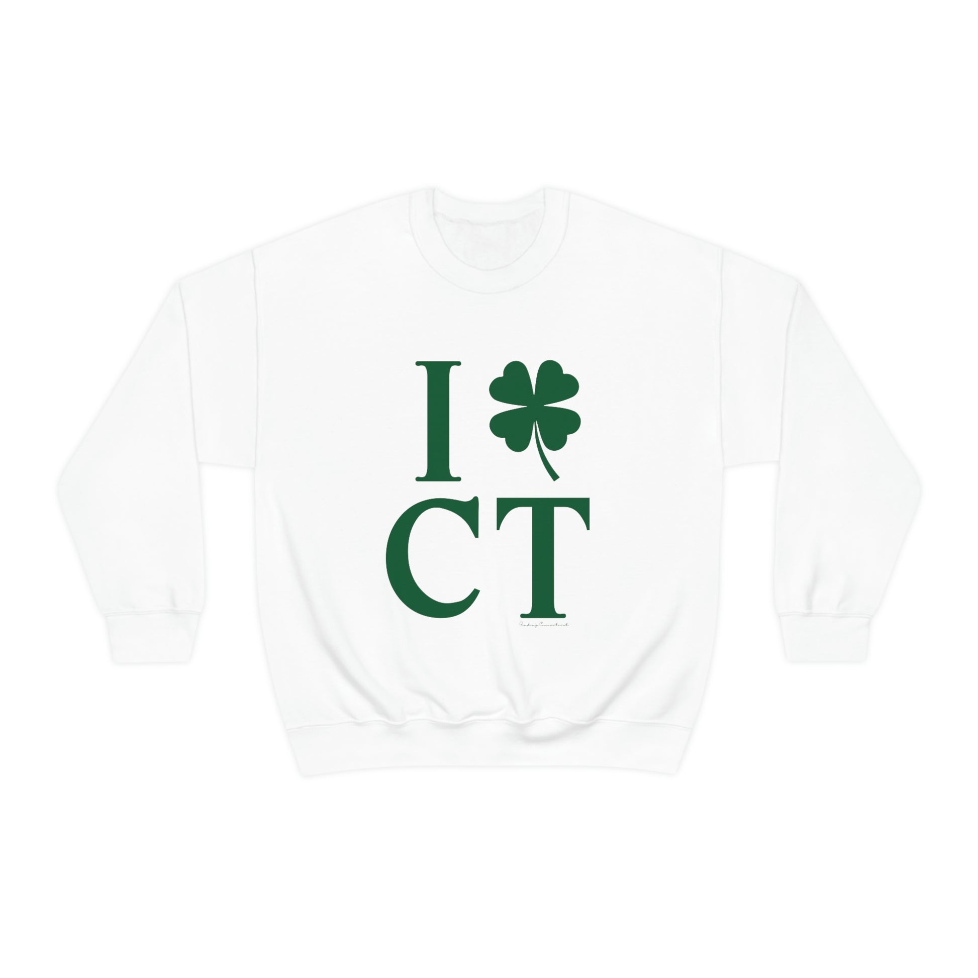 Connecticut st. patricks day shirt, i clover ct 