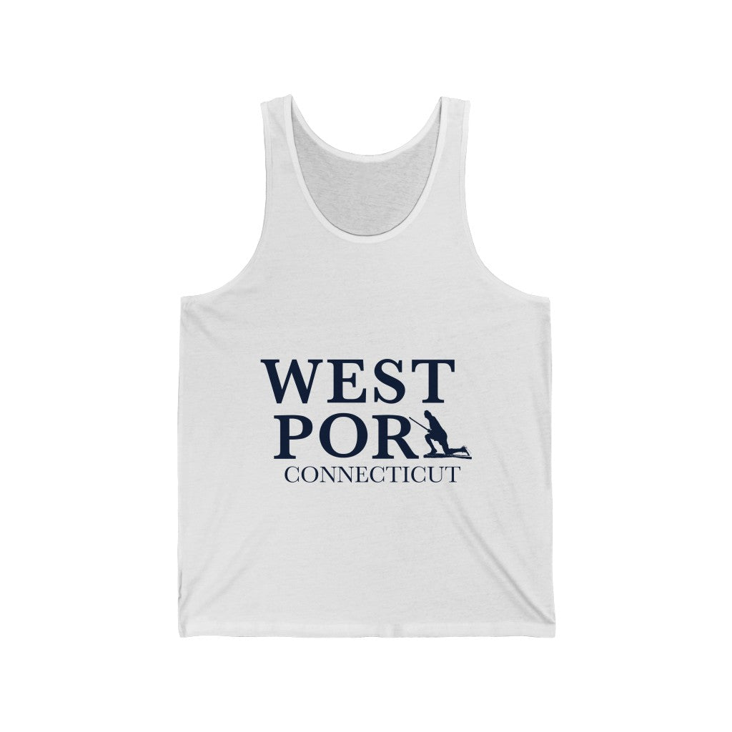 Westport Connecticut Unisex Jersey Tank 