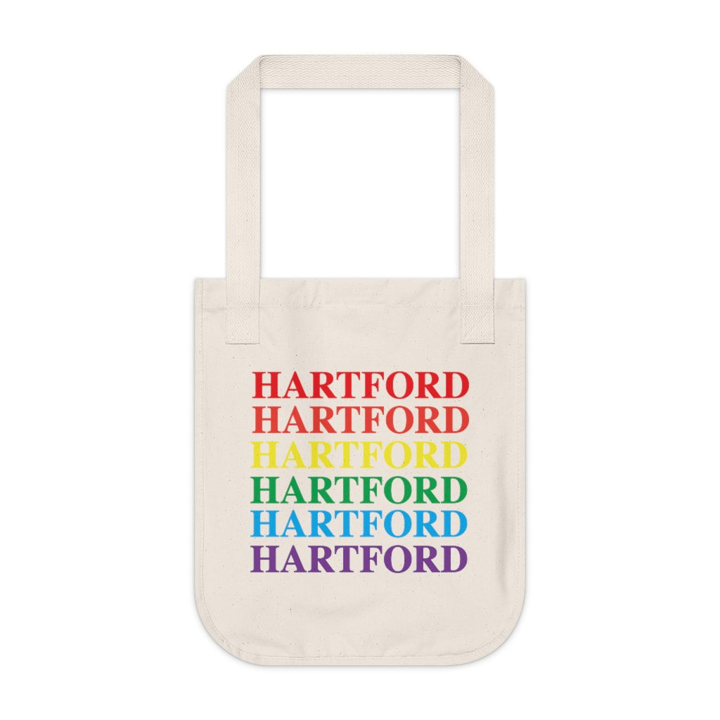 Hartford Pride Organic Canvas Tote Bag