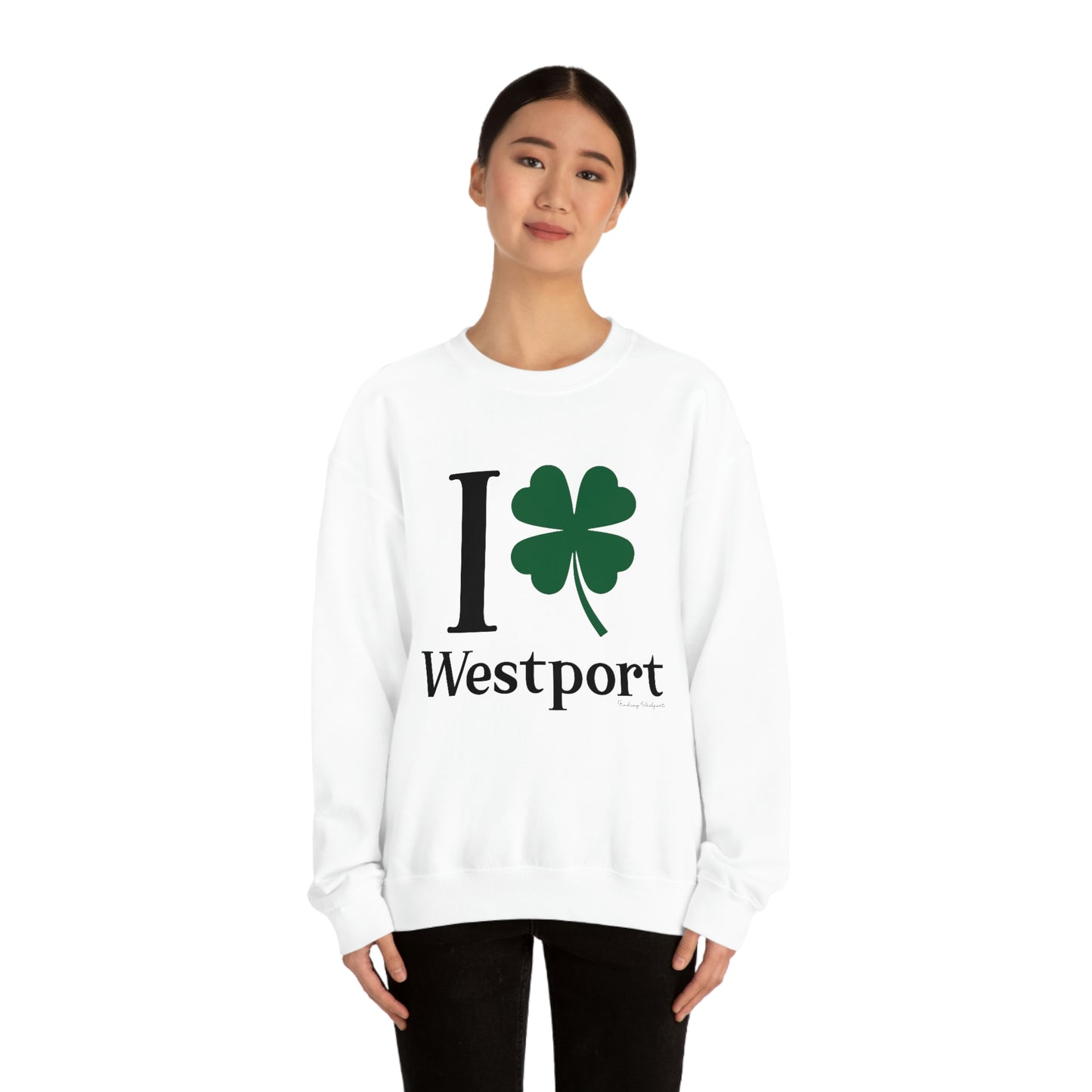 I Clover Westport Unisex Heavy Blend™ Crewneck Sweatshirt