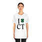 I Clover CT Unisex Jersey Short Sleeve Tee
