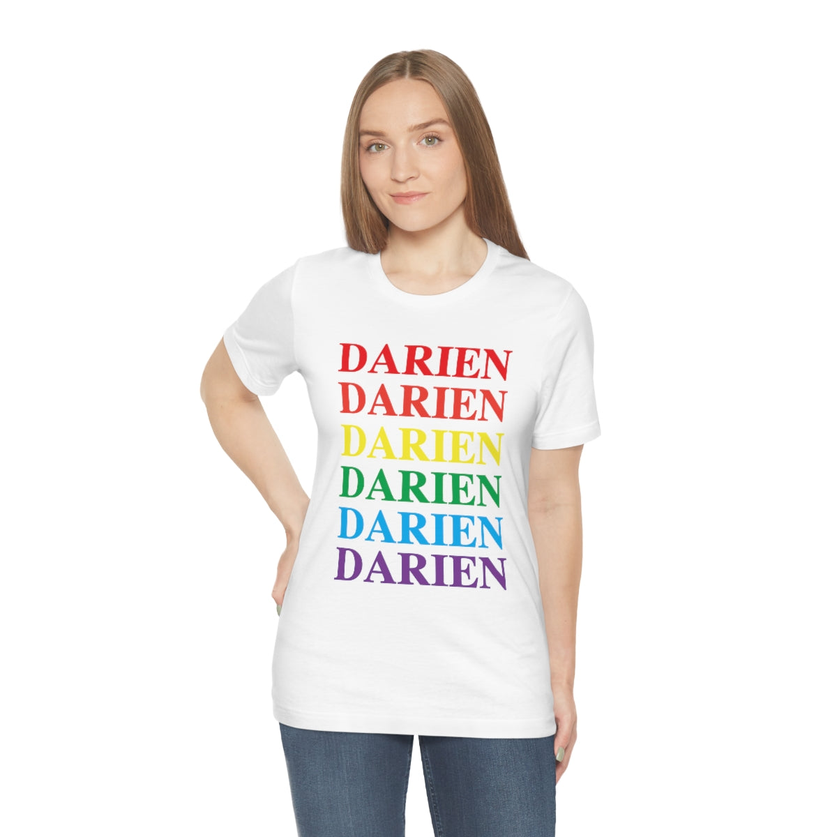 Darien Pride Unisex Jersey Short Sleeve Tee