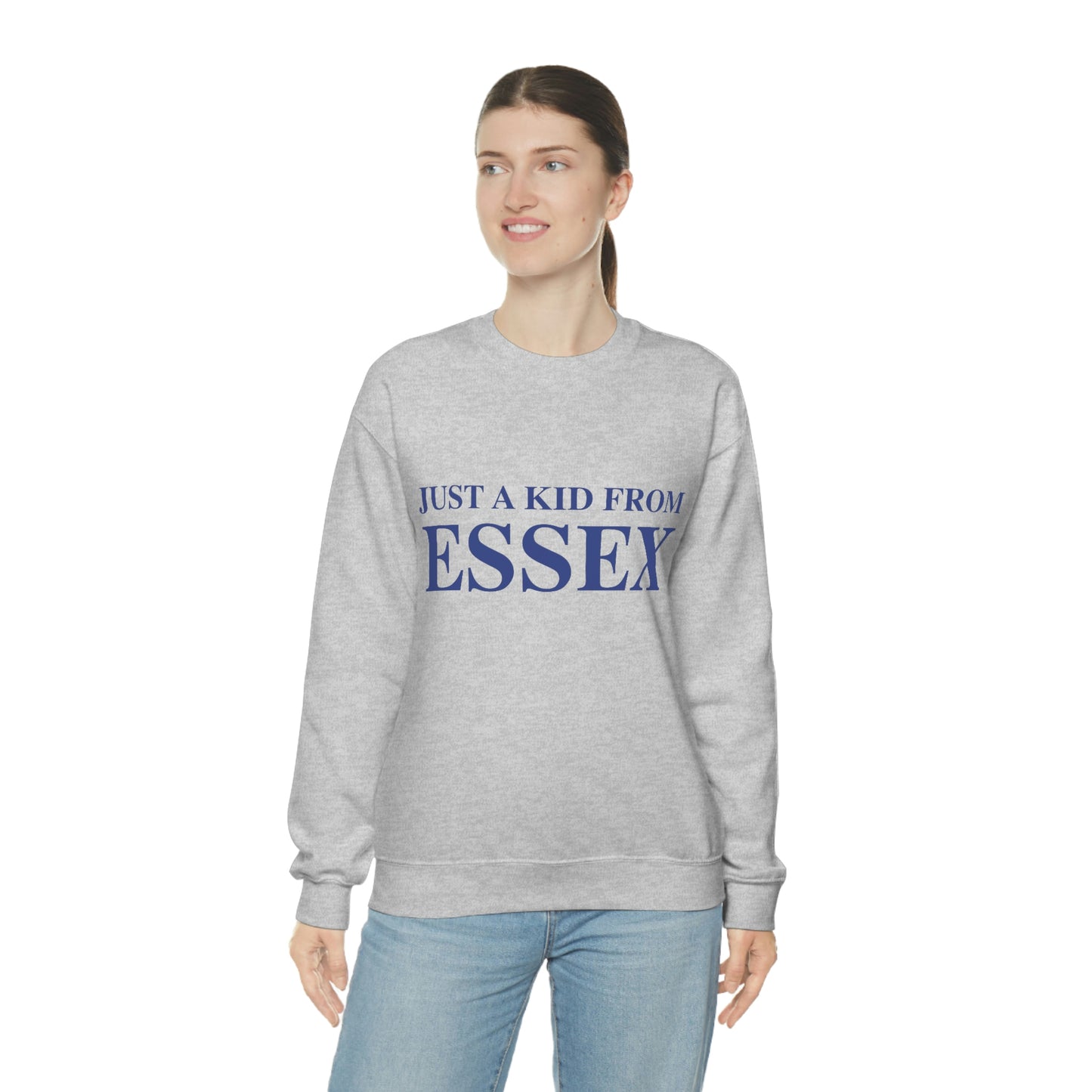 Just a kid from Essex Unisex Heavy Blend™ Crewneck Sweatshirt