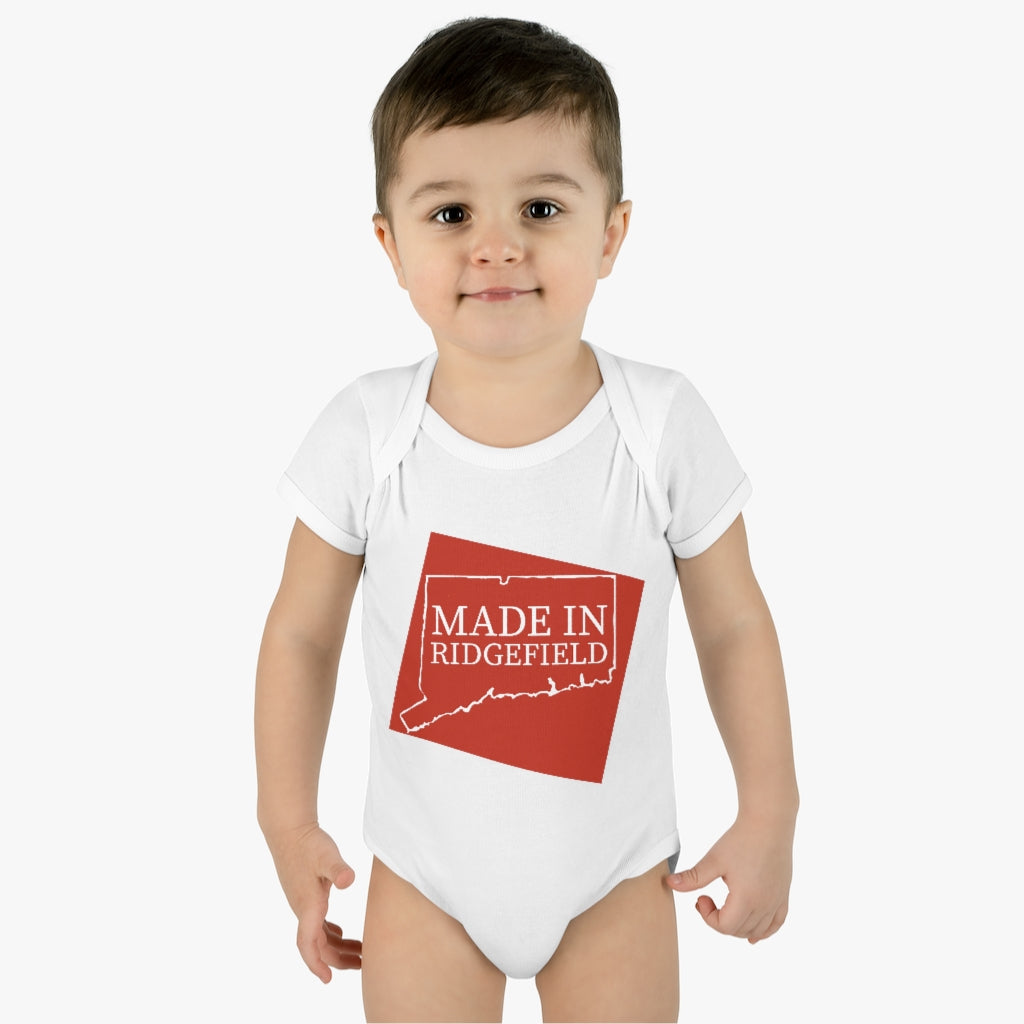 Made in Ridgefield Infant Baby Rib Bodysuit