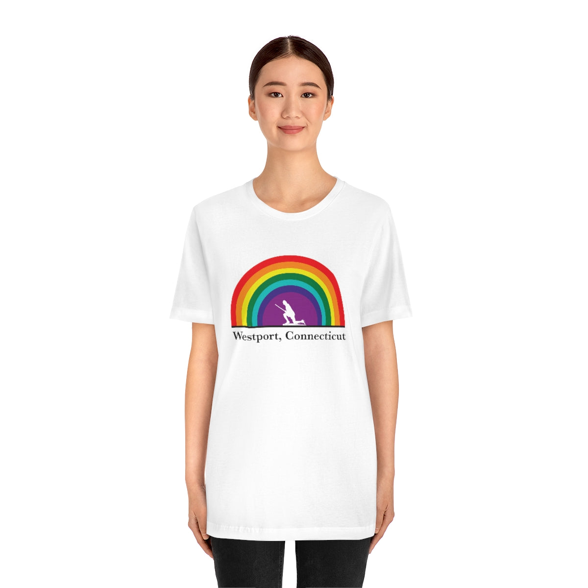 Minuteman Rainbow Unisex Jersey Short Sleeve Tee