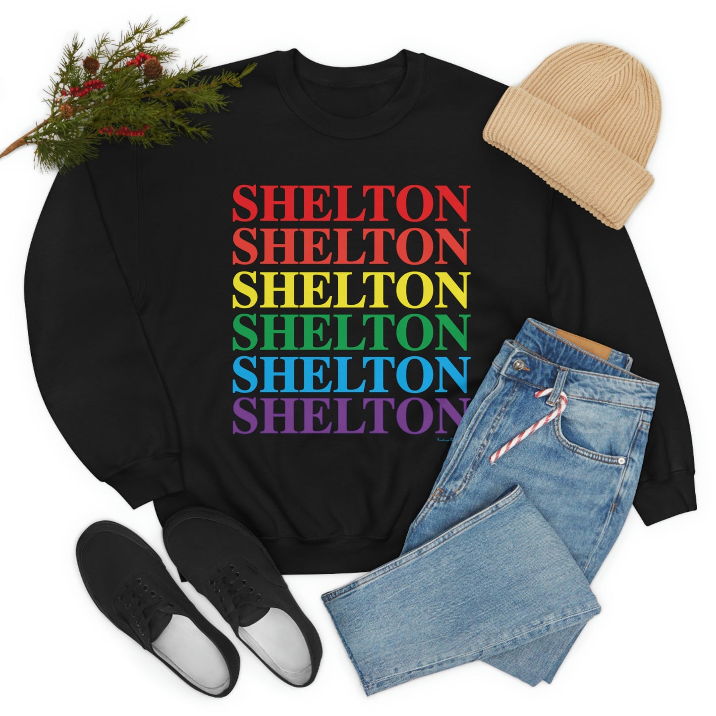 Shelton Pride Unisex Heavy Blend™ Crewneck Sweatshirt