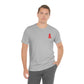 Fairfield Love (front and back) Unisex Jersey Short Sleeve Tee