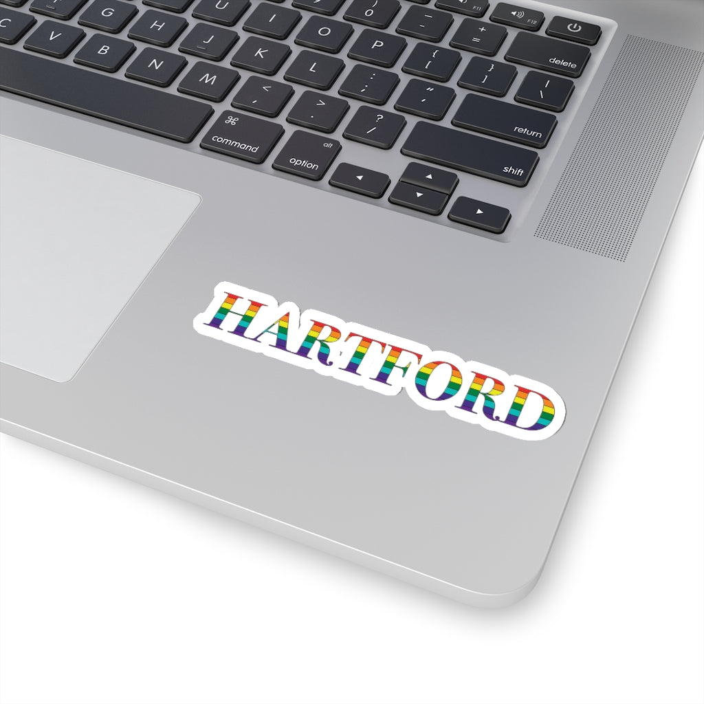  Do you have Hartford Pride?  Hartford, Connecticut apparel and gifts including stickers. LGBTQ inspired. 10% of Pride sales is donated to a Connecticut LBGTQ organization.   For the latest Connecticut Pride information and events visit Finding Connecticut.   Click here to return to our home page