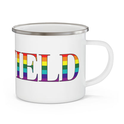 Fairfield pride camping mug