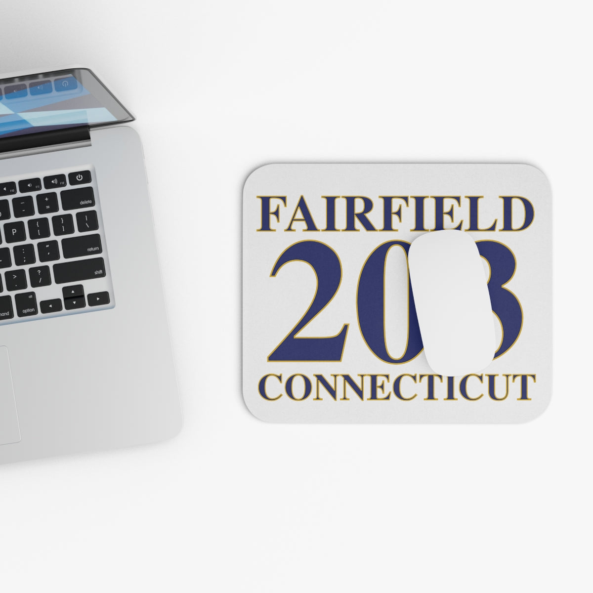 Fairfield 203 Connecticut Mouse Pad (Rectangle)