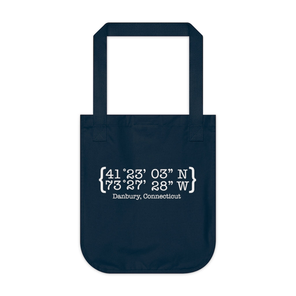 danbury ct coordinates tote bag