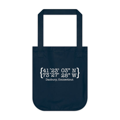 danbury ct coordinates tote bag