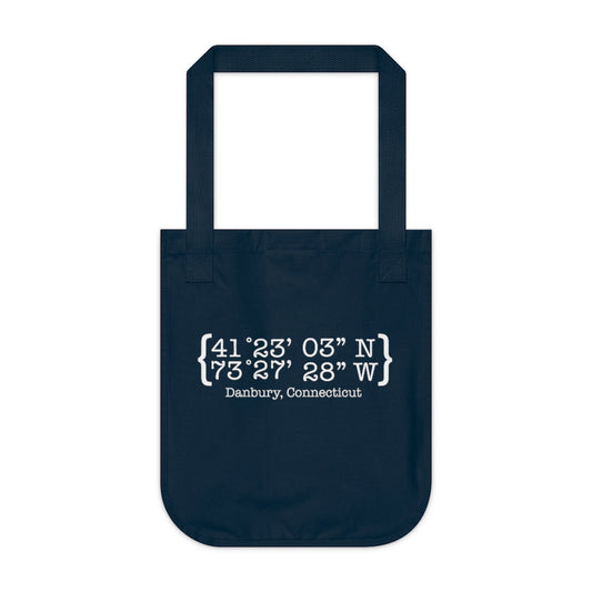 danbury ct coordinates tote bag