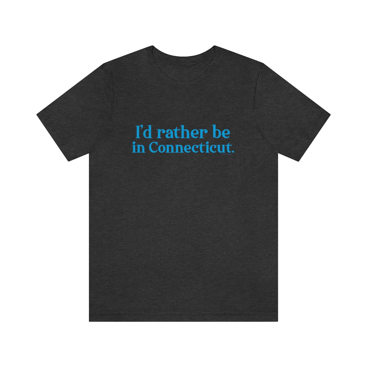 ct / connecticut unisex tee shirt