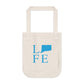 Connecticut Life Organic Canvas Tote Bag