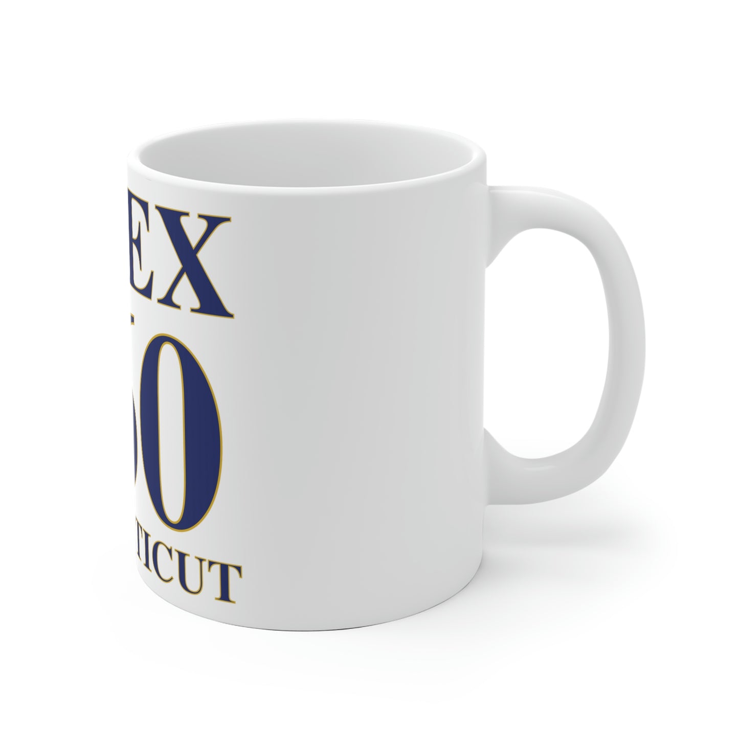 Essex 860 Connecticut White Ceramic Mug