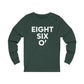 eight six oh / 860. ct / connectiucut long sleeve tee shirt 