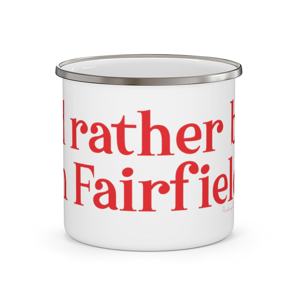 I'd rather be in Fairfield travel mug, hoodies, sweatshirts, shirts, home gifts and apparel. Unless noted proceeds go to help grow Finding Fairfield and Finding Connecticut's brand. Free shipping on all products. 