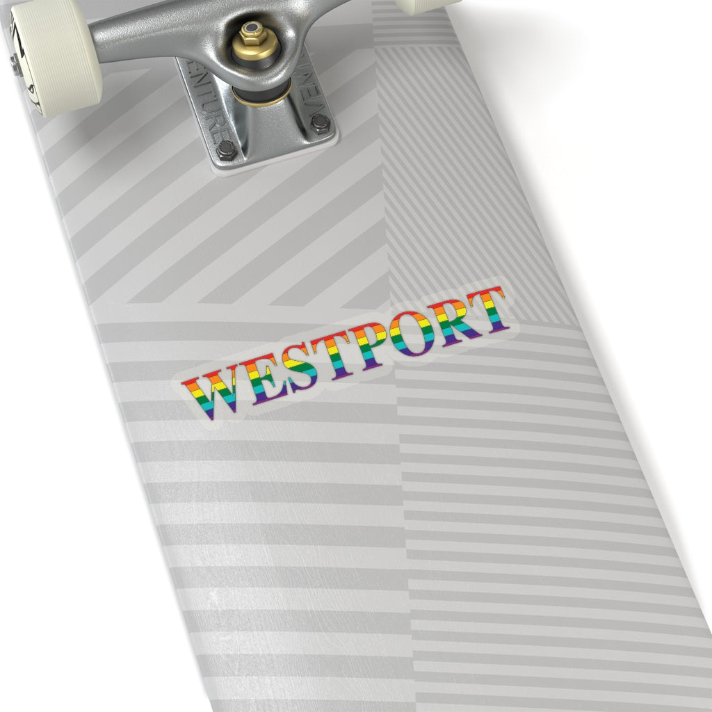 Westport Rainbow Kiss-Cut Stickers