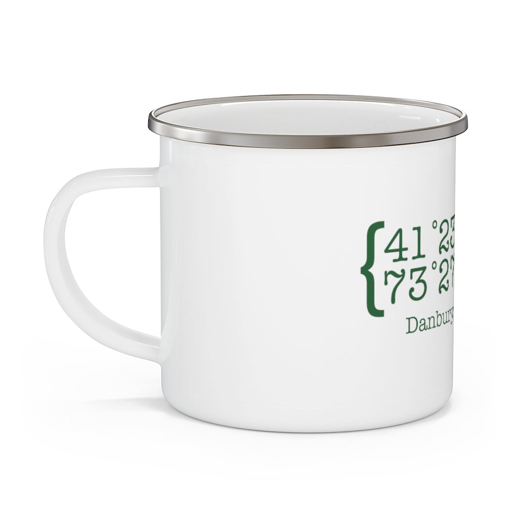 Danbury Coordinates Enamel Camping Mug