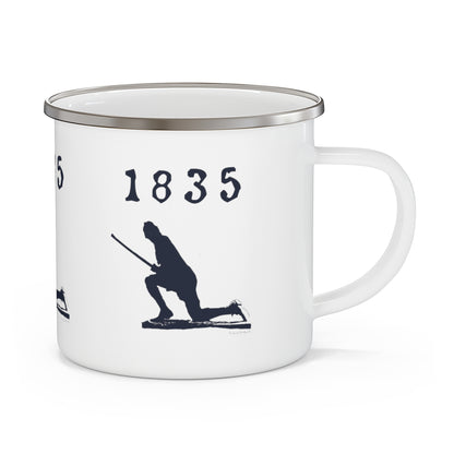 1835 Westport - Large Minuteman Enamel Camping Mug