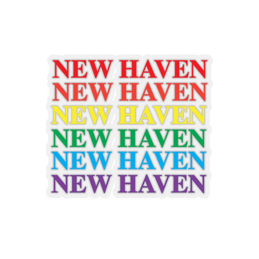 New Haven Pride Kiss-Cut Stickers