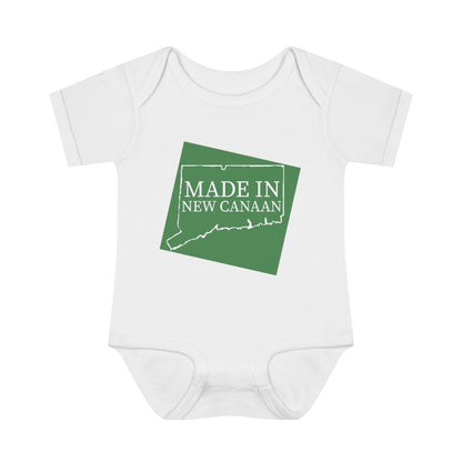 Made in New Canaan Infant Baby Rib Bodysuit