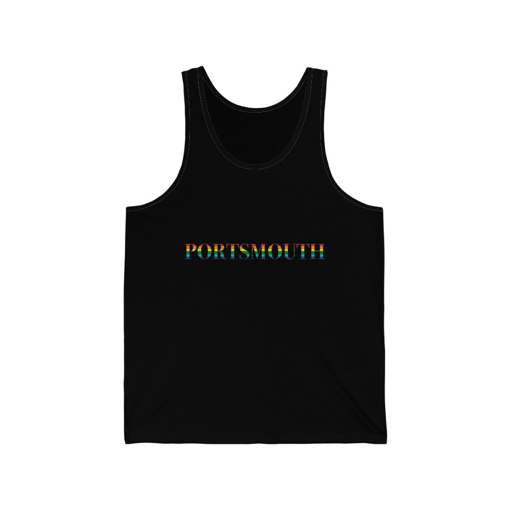 Portsmouth Rainbow Unisex Jersey Tank