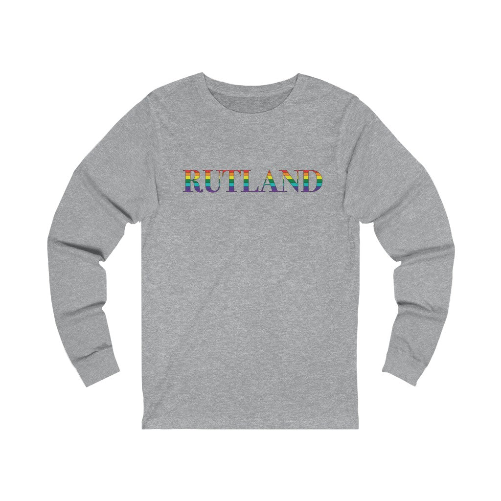 Rutland Rainbow Unisex Jersey Long Sleeve Tee