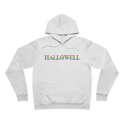 Hallowell Rainbow Unisex Sponge Fleece Pullover Hoodie