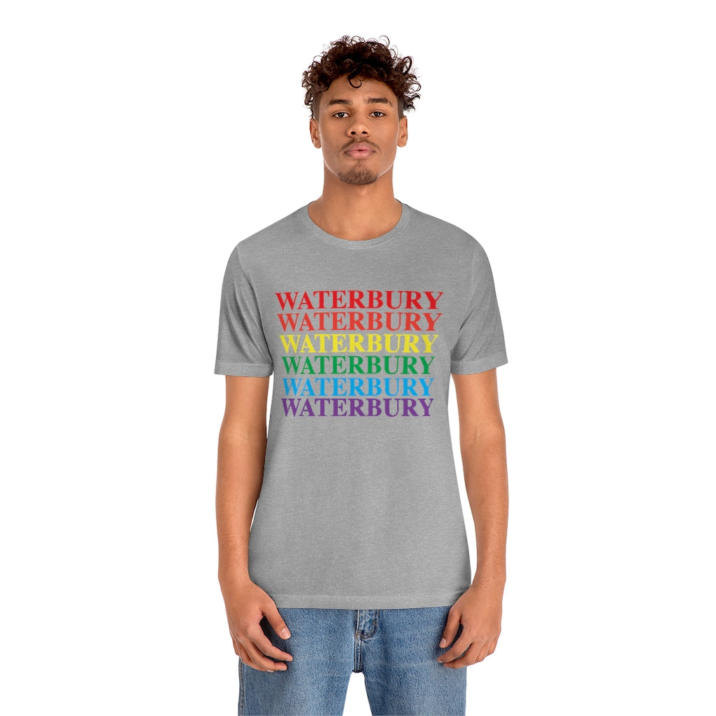 Waterbury Pride Unisex Jersey Short Sleeve Tee