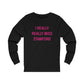 I really really miss stamford long sleeve tee shirt
