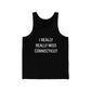 ct / connecticut unisex tank top shirt 