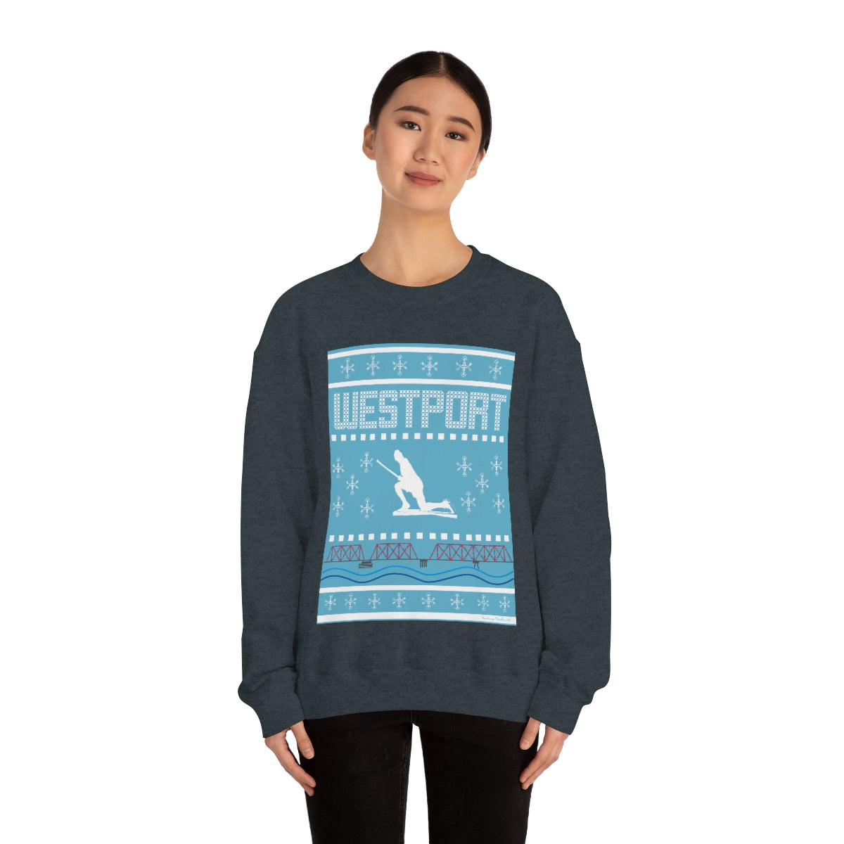 Westport Ugly Holiday Unisex Heavy Blend™ Crewneck Sweatshirt