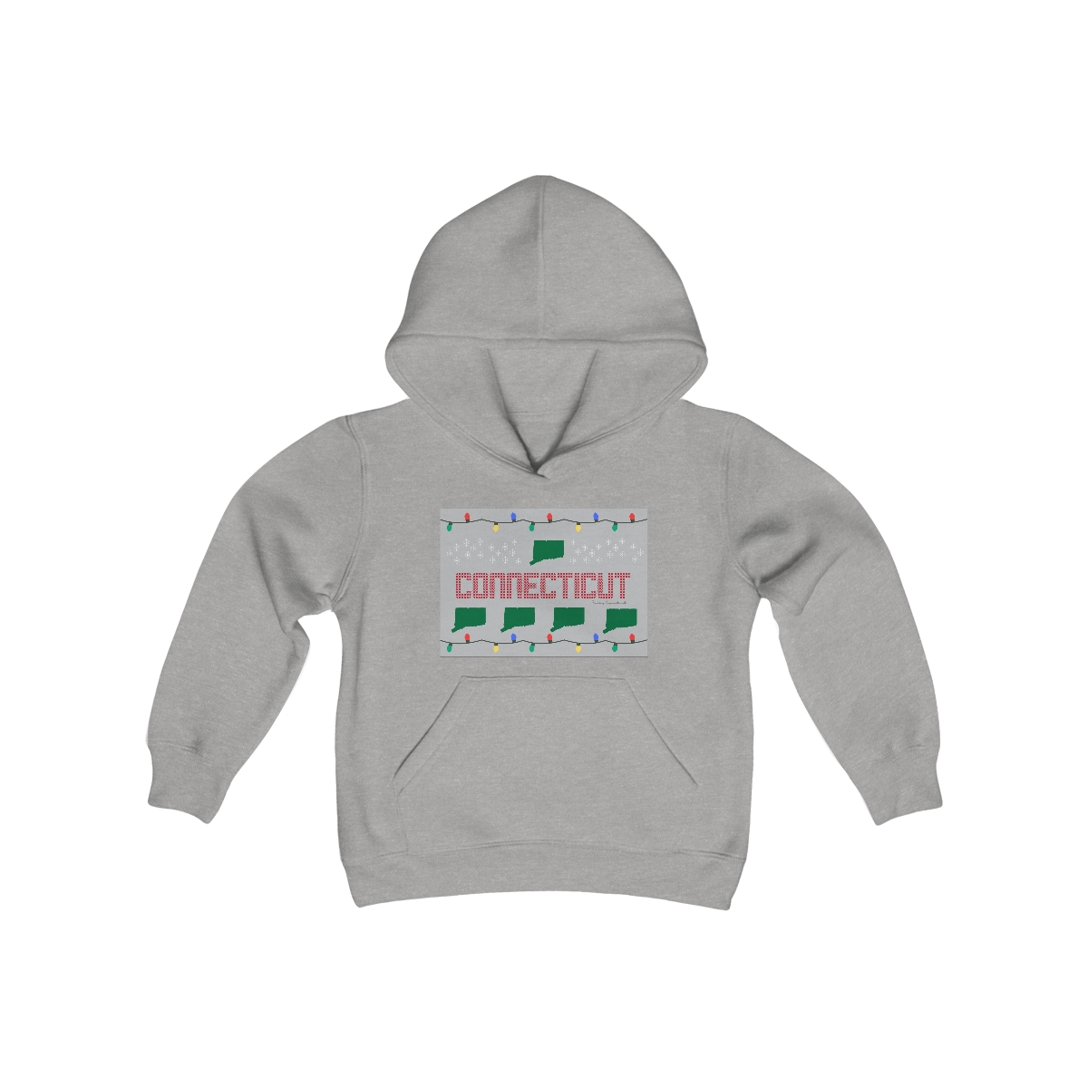 connecticut youth hooded sweatshirt 