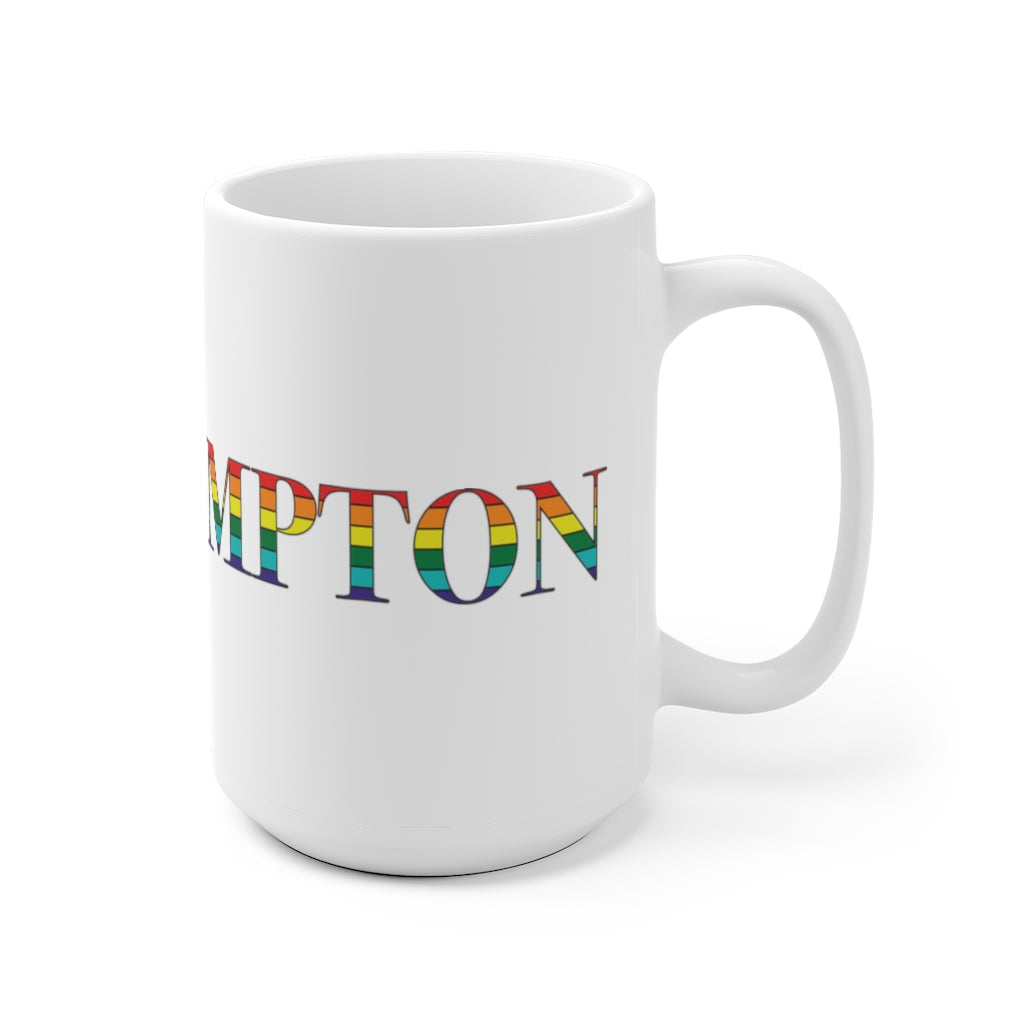 Northampton Rainbow White Ceramic Mug