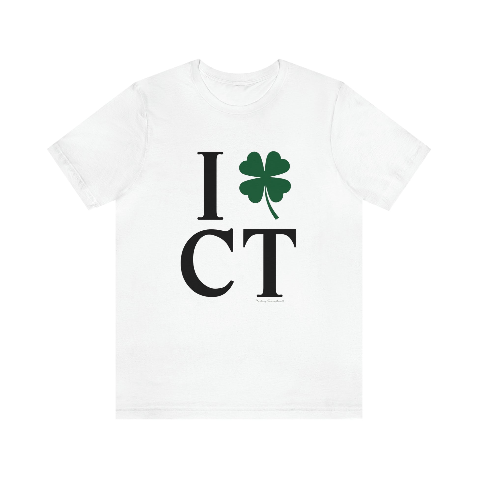 Connecticut st. patricks day shirt, i clover ct 